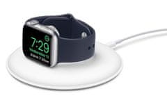Apple Polnilna postaja za pametno uro Apple Watch, akumulatorska/magnetna, bela (MU9F2ZM/A)