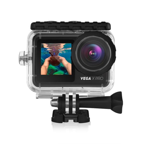 Unikatna 4K 60 FPS akcijska kamera Niceboy VEGA X PRO