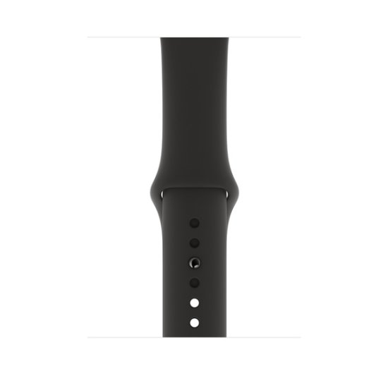 Apple Watch 44 mm športni pašček, Black, M/L & L/XL