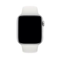 Apple Watch 44 mm športni pašček, White, S/M & M/L