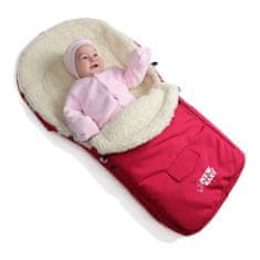 NEW BABY Luksuzni flis otroške zanke rdeča