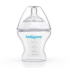 BabyOno Naravni antikolični steklenički za dojenje 180 ml