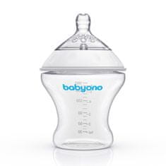 BabyOno Naravni antikolični steklenički za dojenje 180 ml