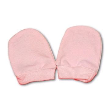 NEW BABY Rokavice za novorojenčke roza - 56 (0-3m)