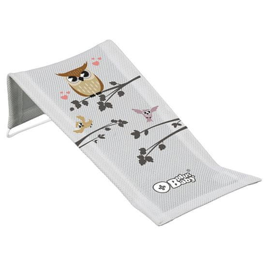 Tega Kopalni ležalnik iz blaga Wise Owl siv