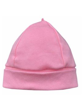 KOALA Baby bombažna kapa z balonom roza - 68 (4-6m)