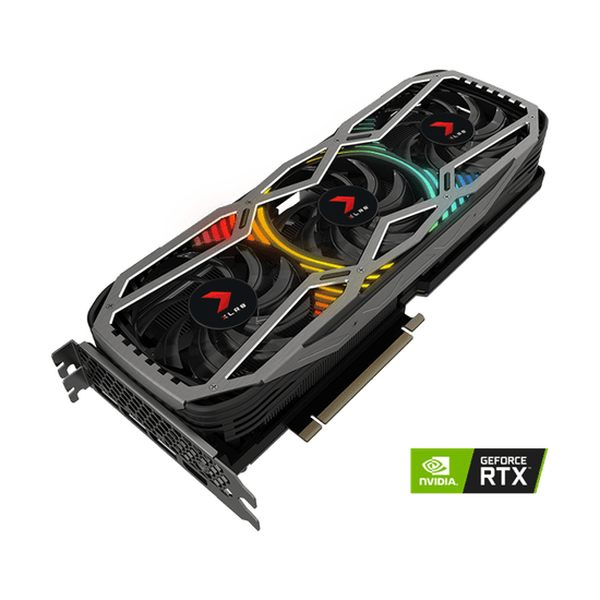 PNY GeForce RTX 3080 10 GB XLR8 Gaming EPIC-X RGB Triple Fan Edition grafična kartica, 10 GB GDDR6X, PCIe 4.0 x16, 3xDP 1xHDMI