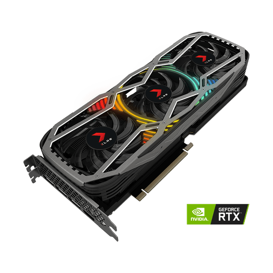 PNY GeForce RTX 3090 24GB XLR8 Gaming EPIC-X RGB Triple Fan Edition grafična kartica, 24 GB GDDR6X, PCIe 4.0 x16, 3xDP 1xHDMI