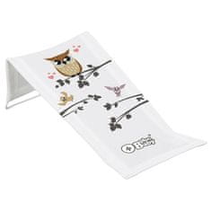 Tega Kopalni ležalnik iz blaga Wise Owl bela