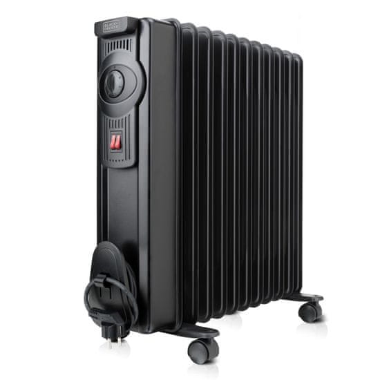 Black+Decker BXRA2000E električni radiator 2000W, črn