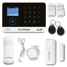 PLATINIUM Brezžični hišni alarm GSM z Wi-Fi PG-103 (Varianta: MAXI set)