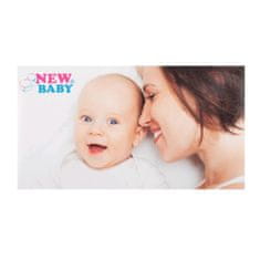 NEW BABY Pol-ojačeni modrček za dojenje Eva bela - 85D