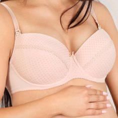 NEW BABY Delno ojačan modrček za dojenje Eva beige - 85B