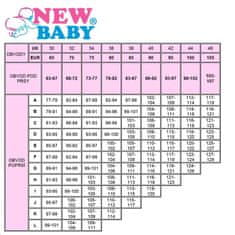 NEW BABY Delno ojačan modrček za dojenje Nina beige - 90C