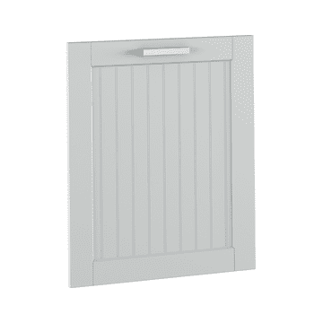 KONDELA Vrata pomivalnega stroja 60, svetlo siva, TIP JULIJA 59