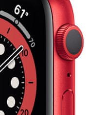 Apple Watch Series 6 pametna ura, 40 mm, rdeče aluminijasto ohišje z rdečim športnim paščkom - odprta embalaža