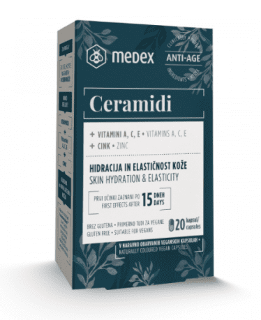 Medex Ceramidi kapsule, 20 kosov