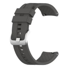 BStrap Silicone Cube pašček za Huawei Watch GT 42mm, dark gray