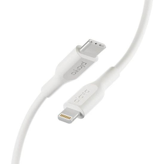 Belkin Playa Lightning na USB-C kabel, 1 m, bel