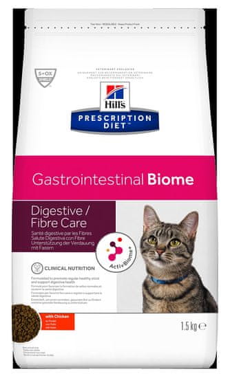Hill's GastroIntestinal Biome hrana za mačke, s piščancem, 5 kg