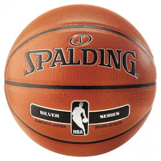 Spalding NBA košarkarska žoga, št. 7, Silver