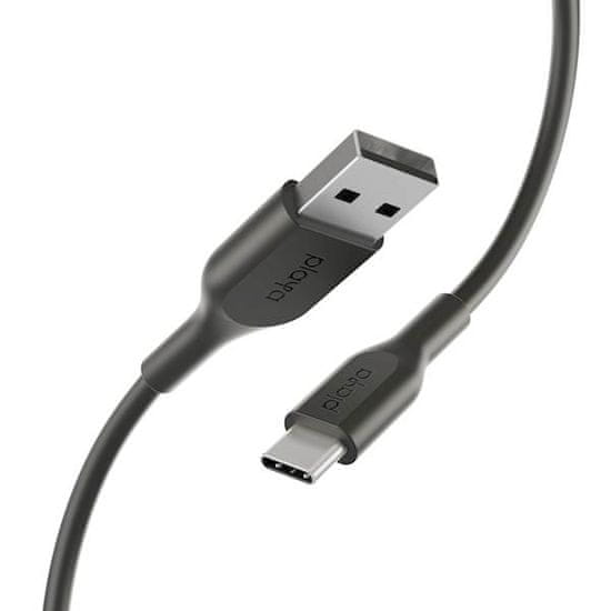 Belkin Playa USB-A na USB-C kabel, 1 m, črn