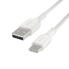Belkin Playa USB-A na USB-C kabel, bel
