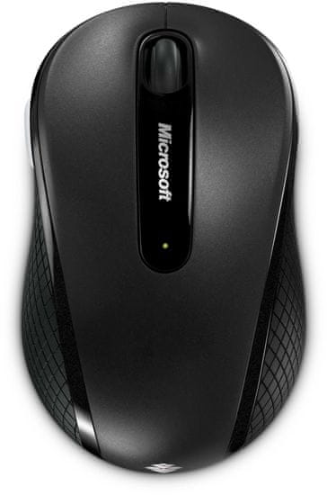 Microsoft brezžična miška Wireless 4000, črna (D5D-00133)
