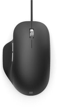 Microsoft Ergonomic Mouse miška, črna (RJG-00006)