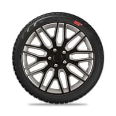 SCOUTT Pokrovi Dakar NC Črna in srebrna 15" 4ks