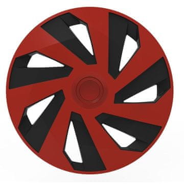 SCOUTT Pokrovi Vector Rdeča in črna 16" 4ks