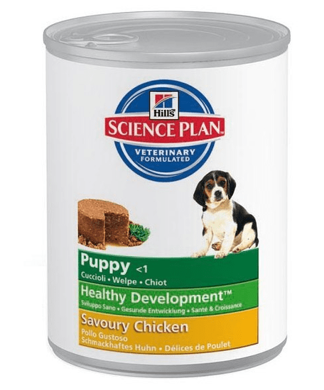 Hill's mokra hrana za pasje mladičke, piščanec, 370 g