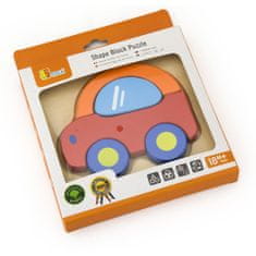 New Classic Toys Lesena sestavljanka za otroke Viga Car