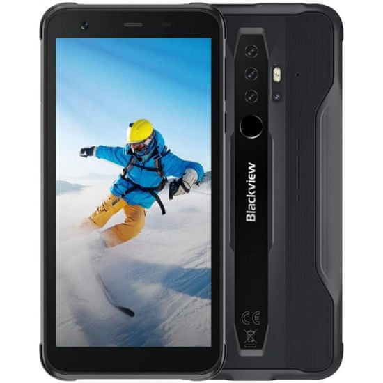 Blackview BV6300 Pro pametni telefon, 6 GB/128 GB, črn