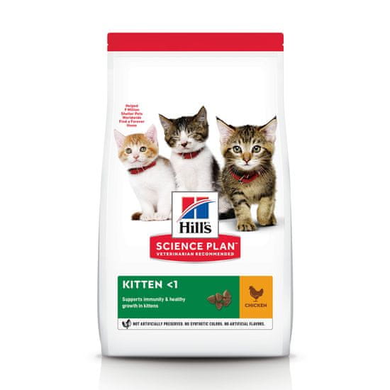 Hill's hrana za mačke Science Plan Feline Kitten Chicken, 7 kg