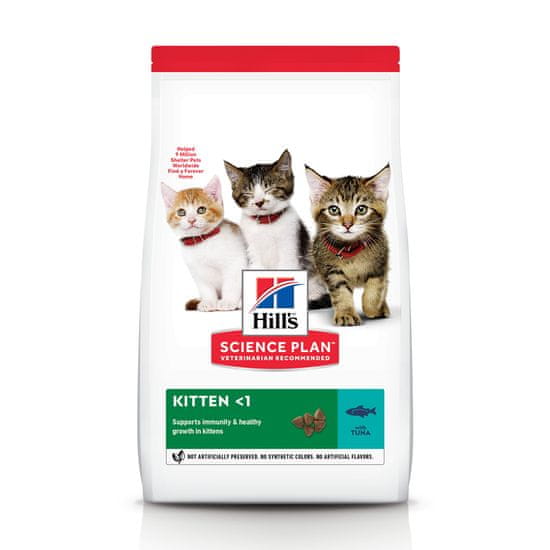 Hill's hrana za mačke Science Plan Feline Kitten Tuna, 1,5 kg