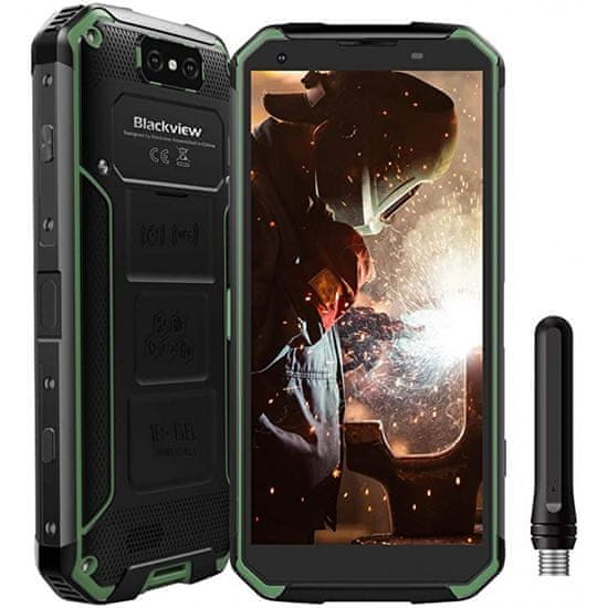 Blackview BV9500 Pro pametni telefon, 6 GB/128 GB, zelen
