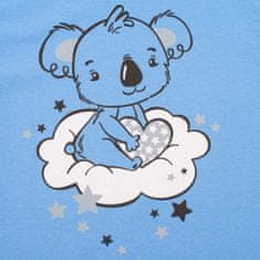 NEW BABY Nova modra poletna pižama Baby Dream - 68 (4-6m)