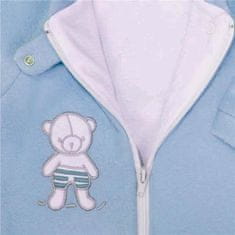 NEW BABY Nova otroška spalna vreča za medvedka iz modrega frotirja - 62 (3-6m)