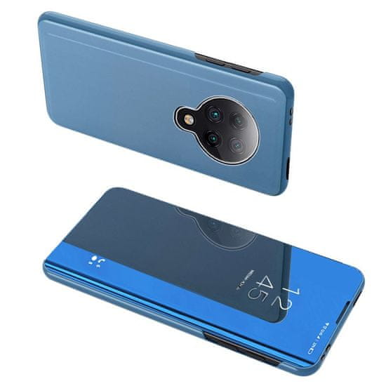 MG Clear View usnjeni ovitek za Xiaomi Redmi K30 Pro / Poco F2 Pro, modra