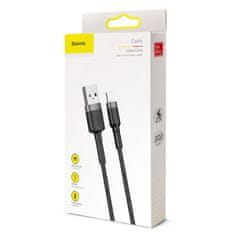 BASEUS Cafule kabel USB / Lightning QC3.0 2A 3m, črna/siva