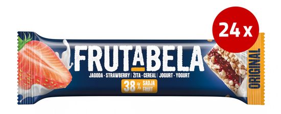 Fructal Frutabela rezina, jagoda, 24 x 30 g