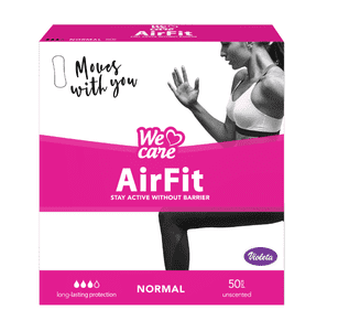 Violeta We Care Air Fit dnevni vložki, normal, 50 kosov