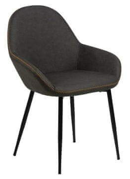 shumee PU stol Candis Dove Grey