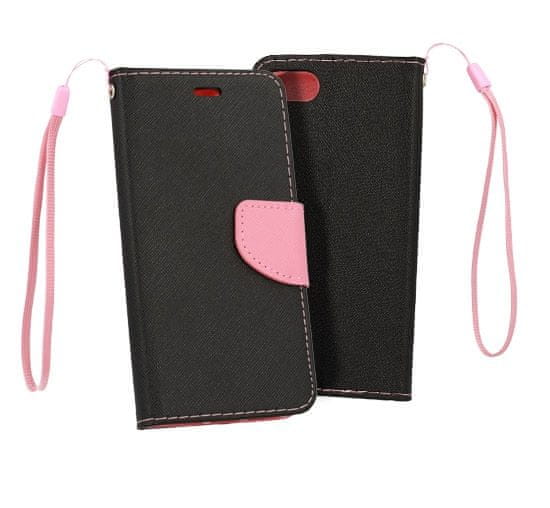 Havana Fancy Diary ovitek za Xiaomi Redmi 9/9A, črno-roza - odprta embalaža