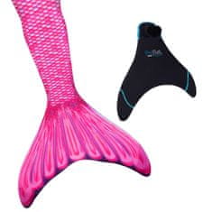 Fin Fun Kostum morske deklice MALIBU PINK s plavutjo, 10 ( 134-143 )