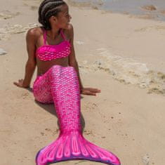 Fin Fun Kostum morske deklice MALIBU PINK s plavutjo, 10 ( 134-143 )
