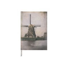 Astra Holland, beležnica A5, 120 listov, kvadratna, šivana, mešani motivi, 101016001