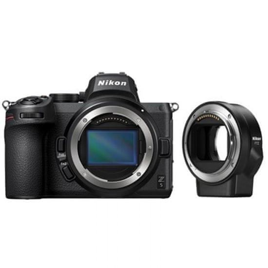 Nikon Z5 fotoaparat, ohišje + FTZ adapter