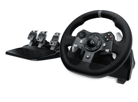 Logitech G920 Driving Force volan s pedali za PC, Xbox One - odprta embalaža